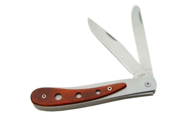 High Hi Tech Two Blade Trapper Skinning Pocket Knife  