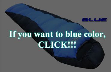 100% Natural Goose down Sleeping Bag Red color  