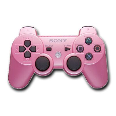 GENUINE SONY PS3 DUALSHOCK 3 WIRELESS CONTROLLER PINK  