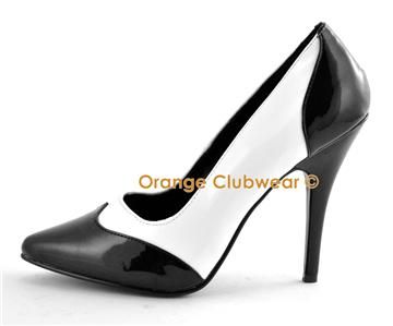 PLEASER Seduce 425 Spectators High 5 Heels Pumps Shoes  