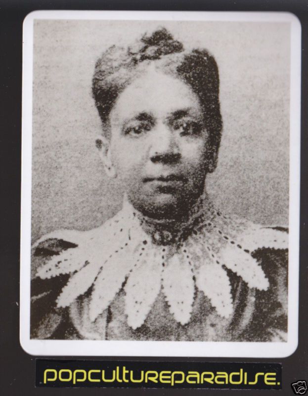 FANNIE JACKSON COPPIN Educator RARE PHOTO TRADING CARD  