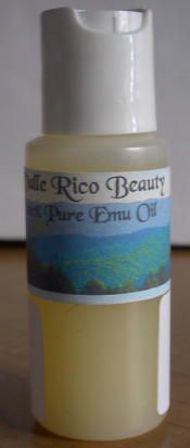 PURE EMU OIL  1/4 OUNCE SAMPLE Size  