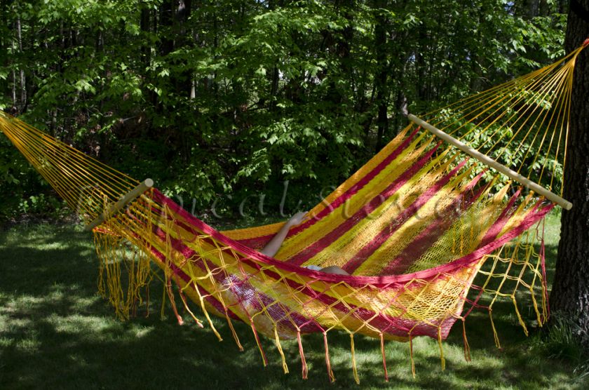 Tropical Siesta™ American Style Mayan Hammock