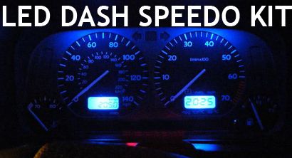 LED BLUE DASH DASHBOARD SPEEDO bulbs VW Golf MK3 III 3  