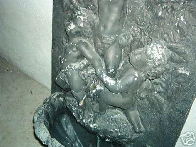 Vintage Cherub Garden Architectural Wall Fountain Spout  