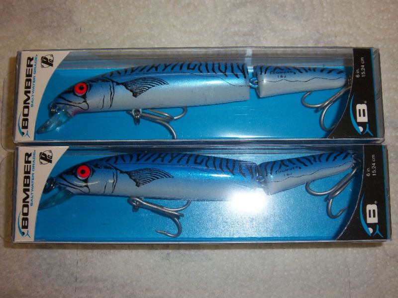 BOMBER SALT WATER GRADE 16 J HEAVY DUTY LONG A LURES  