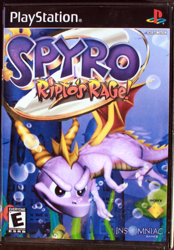 Superb Game Case Spryo The Dragon Riptos Rage *NO GAME*  