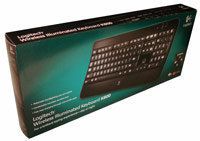   NEW Logitech Illuminated K800 Wireless Keyboard 0097855065353  